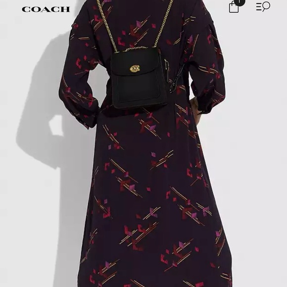 Coach Madison Convertible Backpack 18 - Black - Picture 4 of 8